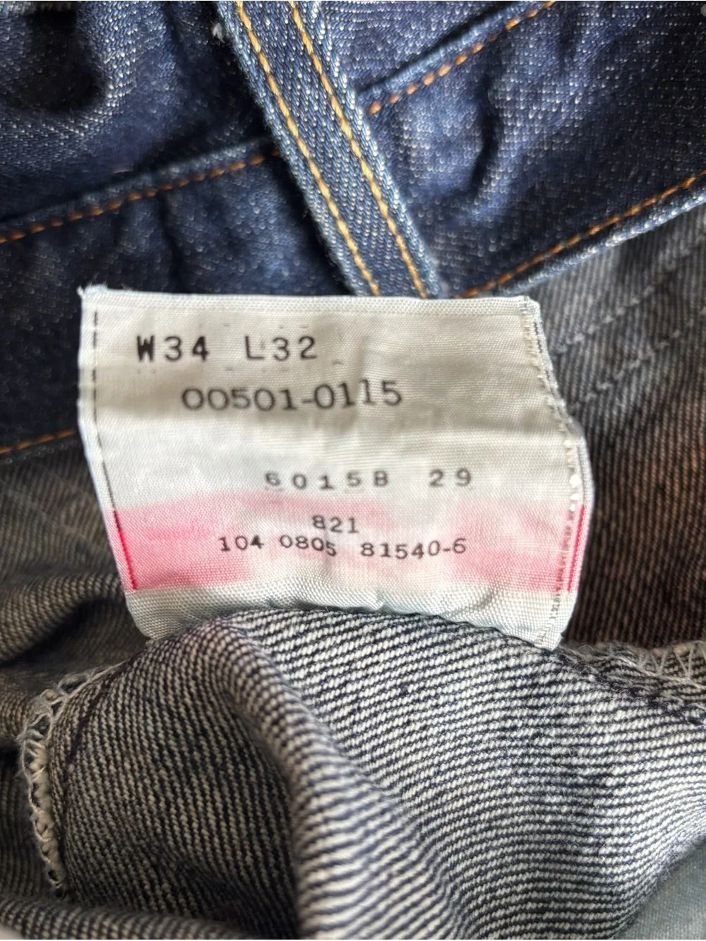 Vintage 501 Levi’s  Y2K era 🇲🇽 made in Mexico  34x32